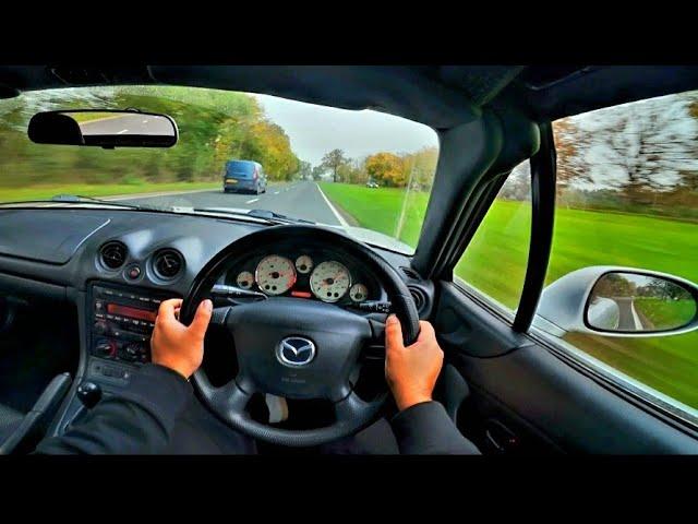 After Work Commute In A Mazda Miata MX-5 (Driving POV)