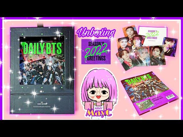 Unboxing My BTS 2022 SEASON'S GREETINGS/#official #ThankYouAngel #bts2022seasongreeting /ARMY MayC