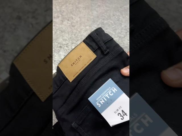 Snitch Pant Review | snitch shark tank product | Snitch Myntra #snitch  #myntra #shorts #unboxing