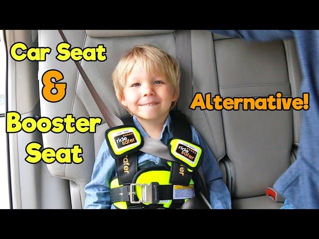 3 KIDS in CAR WITHOUT CAR SEAT or BOOSTERS??? RideSafer Travel Vest - Safe Ride 4 Kids