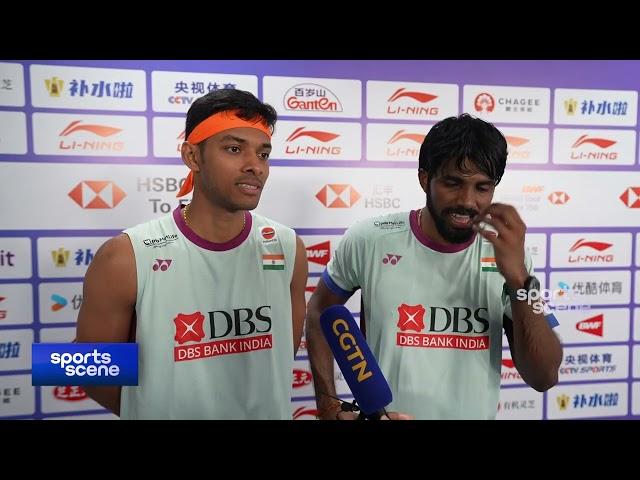 India's Satwiksairaj Rankireddy/Chirag Shetty after reaching China Masters SF & on their comeback