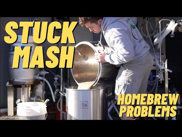 BREWING FAIL(STUCK MASH)