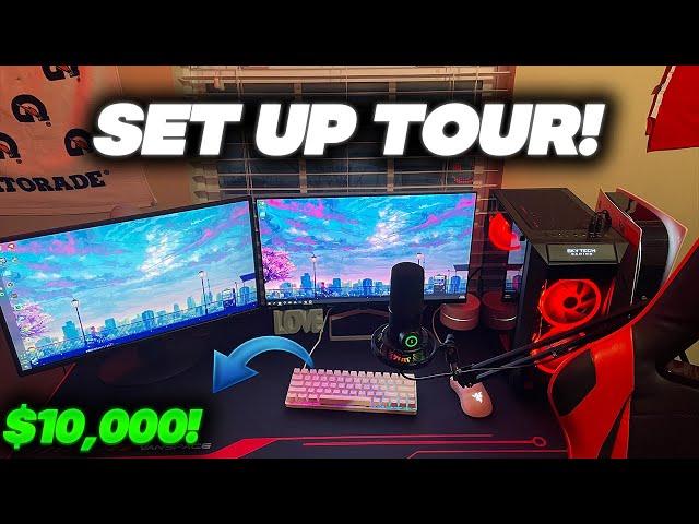 My $10,000 Gaming Setup Tour At 16 Years Old!