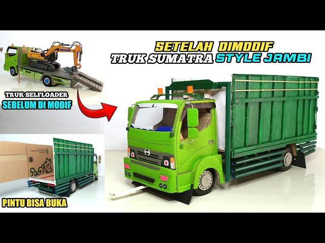 MODIF TRUK SELFLOADER JADI TRUK SUMATRA STYLE JAMBI || BISA OLENG