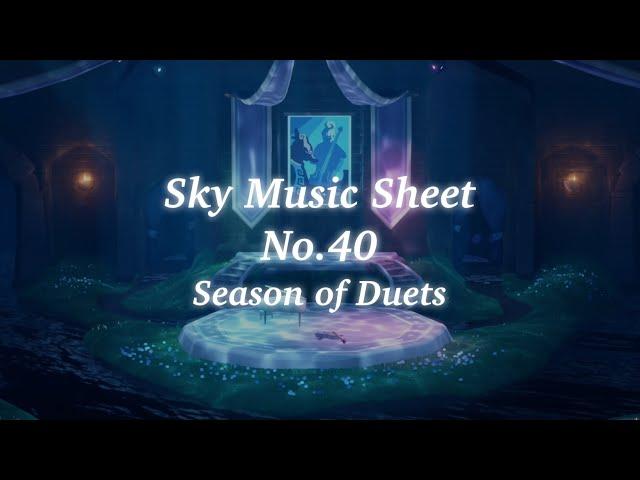 【𝐒𝐤𝐲 𝐂𝐨𝐭𝐋】 Season of Duets Sheet No.40 Ensemble | Grand Piano &  Cello | Sky Music Cover