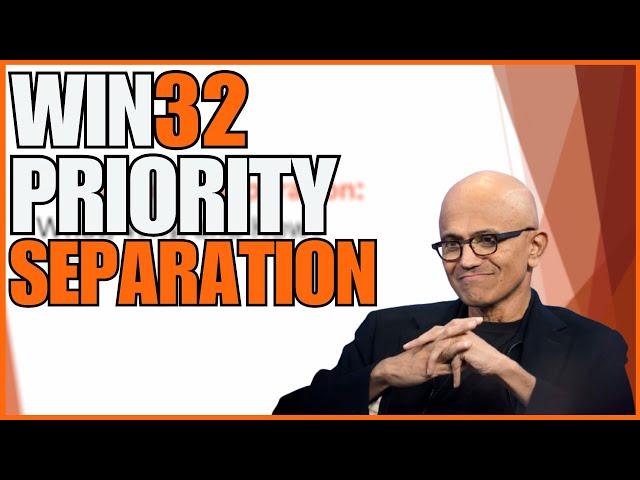 Win32PrioritySeparation: What, Why and How? + (Performance tests of all values)