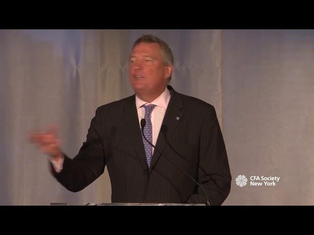 CEO of CFA Institute Praises Tom Brigandi's Global AOS Leadership at 80th Anniversary Dinner