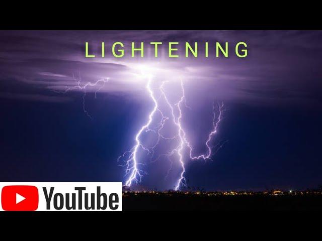 Sunset And Lightening Amazing Combination || Watch Till End For The Brightest Splash||