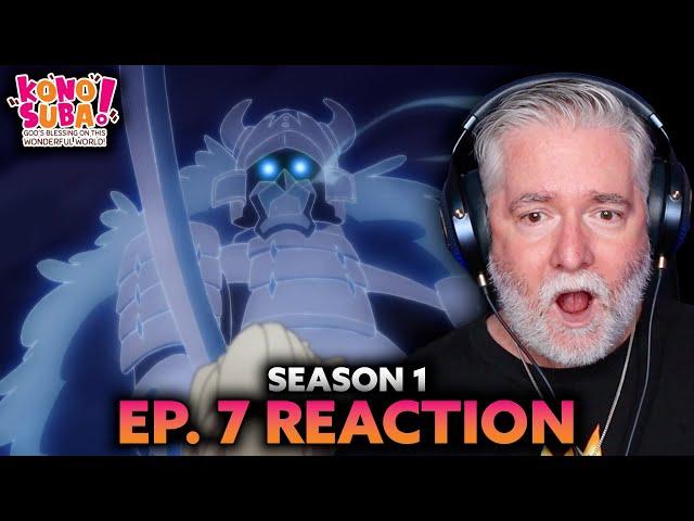 KONOSUBA 1x7 | A Second Death in This Freezing Season! | REACTION