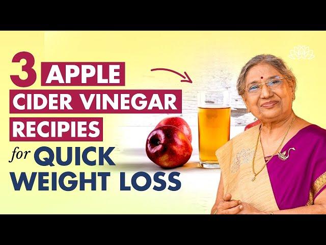 Apple cider vinegar recipes for weight loss|Craving control, Increase Metabolism & Improve digestion