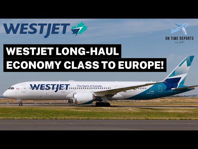 10 HOURS on WESTJET BOEING 787-9 ECONOMY CLASS! Calgary to Rome Fiumicino TRIP REPORT