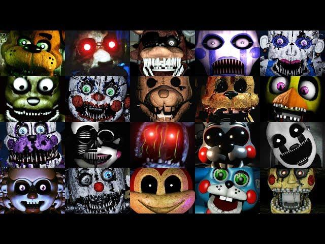 300+ Best Jumpscares in 20 Minutes! FNAF Fans Creations