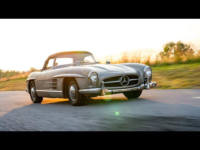 A Moment Frozen in Time With Douglas Stearly’s Prized Racing Mercedes-Benz 300 SL Roadster