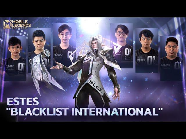 New Skin | Estes "Blacklist International" | Mobile Legends: Bang Bang