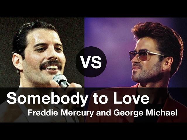 Somebody to Love, Compare Freddie Mercury vs George Michael. Somebody to Love 프레디 머큐리 vs 조지 마이클 비교