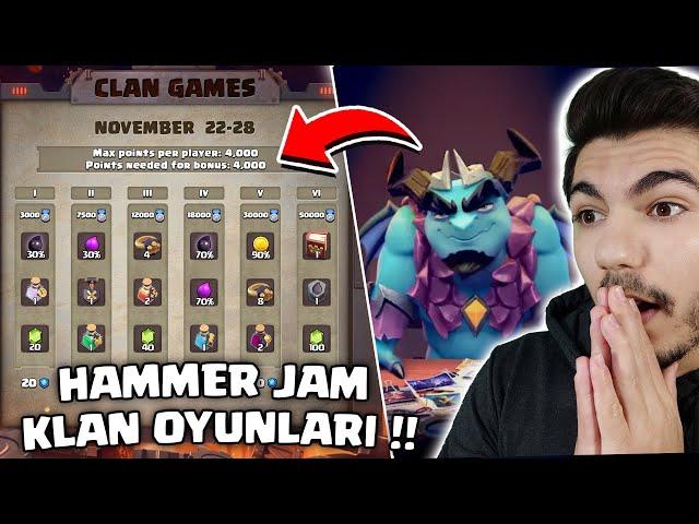 HAMMER JAM KLAN OYUNLARI !! - Clash Of Clans