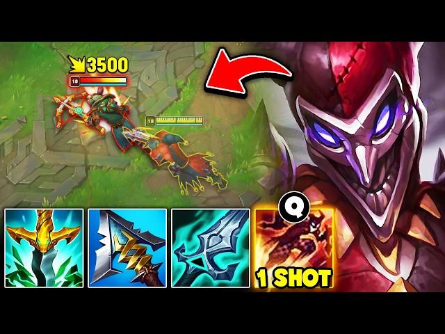 GIVING EUW A TASTE OF MY AD SHACO TECH! (NUCLEAR BACKSTAB BUILD)