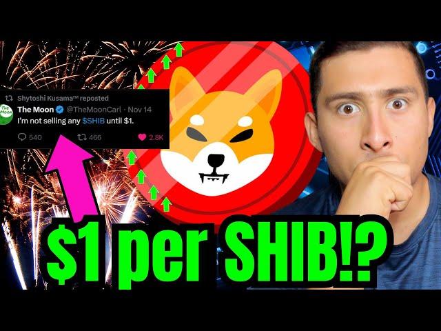 SHIBA INU to $1 (EXIT PLAN NEWS!)