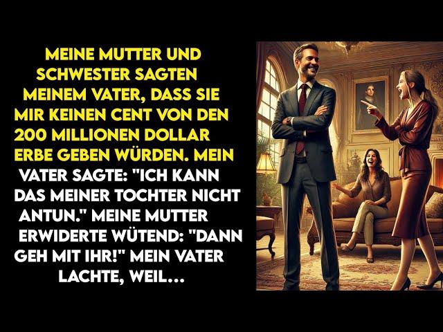 Meine Mutter sagte wütend: "Geh mit ihr!" Mein Vater lachte, weil er ihre Drohung nicht ernst nahm.