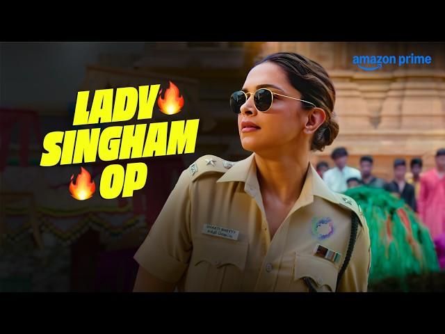 Deepika Padukone As LADY SINGHAM ft. Ajay Devgn | Singham Again | Prime Video India