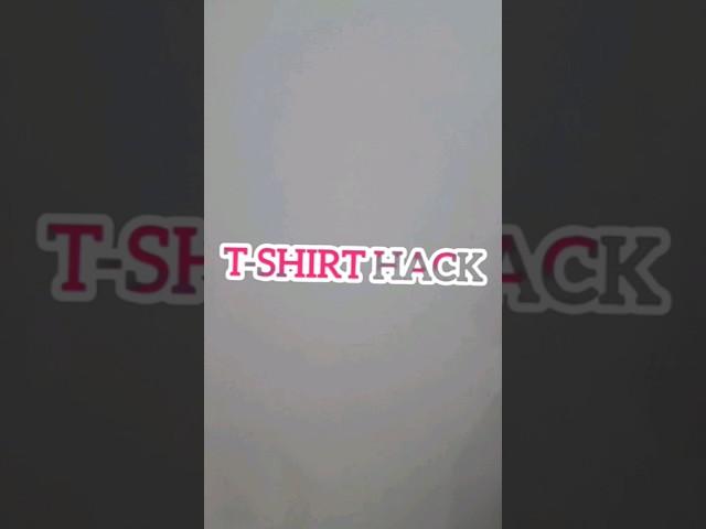 T-shirt Hack #tshirthacks #tshirtstyle #hdfashionofficial #tshirtlovers #fashion #fashionblogger