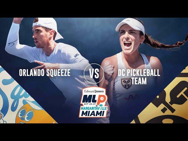 Orlando Squeeze vs. D.C. Pickleball Team | Premier Level | Edward Jones MLP Miami 2024