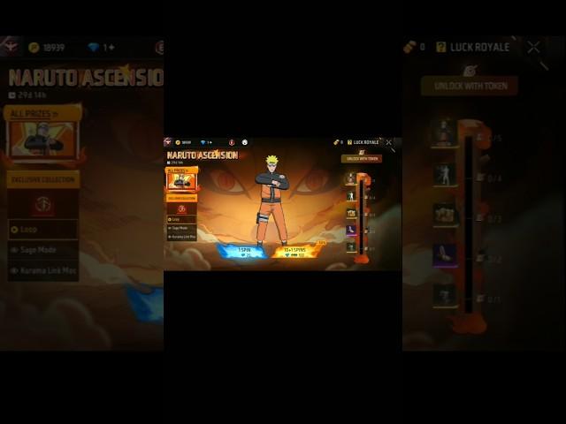 NARUTO SQUAD ENTERED THE GAME! (FREE FIRE)            #shorts