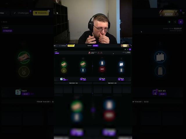 HUGE CASE BATTLE WIN ON THIS EXPENSIVE CASE! #shorts #tact #rolex #ps5 #cases #unboxing