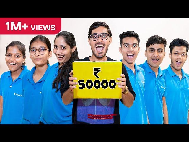 ₹50000 Science Experiment Challenge Ft. @CrazyXYZ | दिमाग लगाओ और जीतो बड़े इनाम