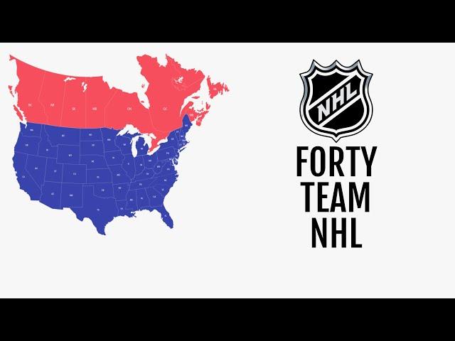 Forty Team NHL Expansion Concept | Charlie ND