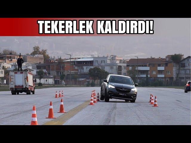 Tekerlek Kaldırdı! | Opel Grandland X Geyik Testi