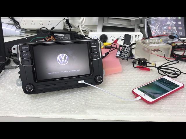 Volkswagen RCD330 CarPlay Mirror Link Bluetooth System