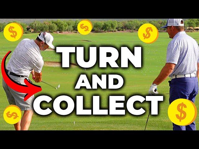 How To Hit A Golf Ball With Turn! (COLLECT For Effortless Ball Striking)