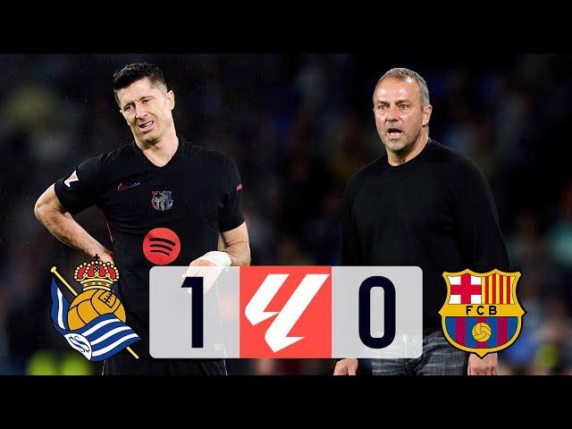 Real Sociedad vs Barcelona [1-0], La Liga 2024/25 - MATCH REVIEW