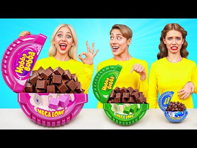 Big, Medium and Small Plate Challenge | Simple Secret Kitchen Hacks and Tools by Multi DO Challenge