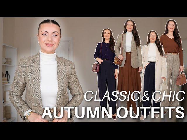 CLASSIC & CHIC AUTUMN OUTFIT IDEAS