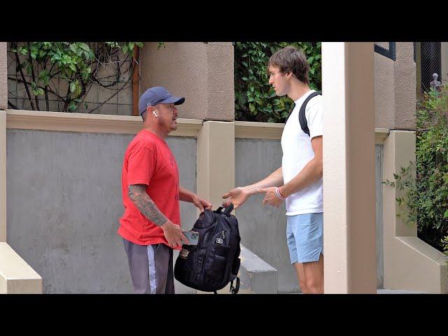 Stealing Luggage At The Airport!