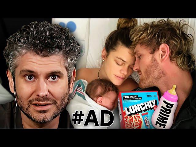 Logan Paul's Child Birth Was Sponsored By Lunchly