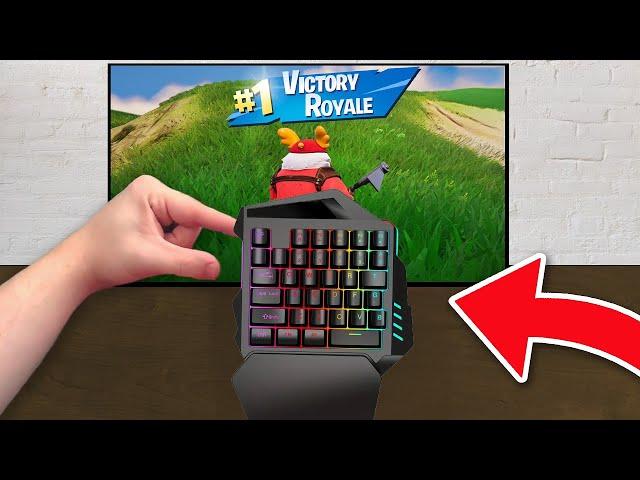 Am Incercat Cea Mai Ciudata TASTATURA Pentru FORTNITE