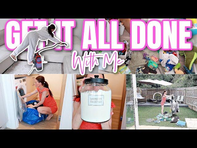 *NEW* GET IT ALL DONE 2024 // All Day Clean With Me // Extreme Cleaning Motivation (SHOCKING)