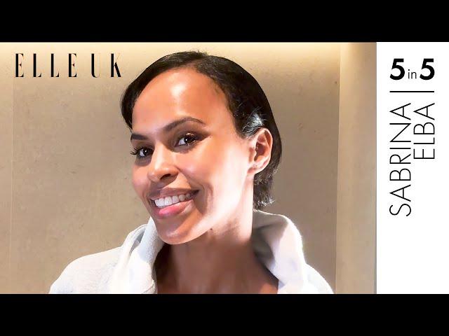 Sabrina Elba Shares Her Skincare Essentials In Five Minutes | 5 In 5 | ELLE UK