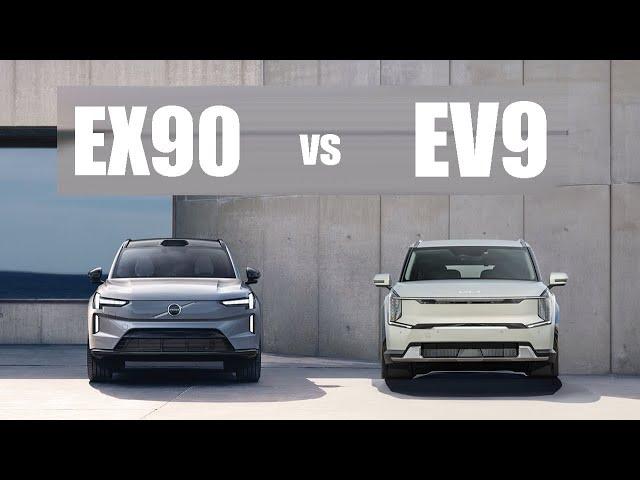 Volvo EX90 vs Kia EV9 | WHICH SHOULD YOU BUY?