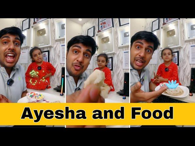 Ayesha and Food | Learn English with Ayesha | 1 minute English class | Sartaz Classes