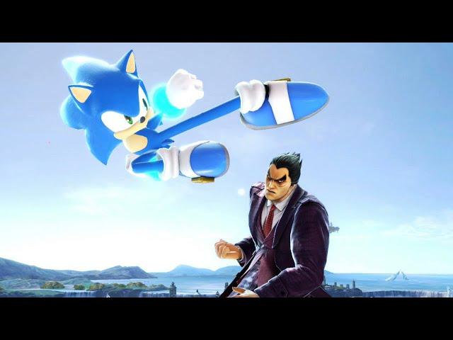 Super Smash Bros. Ultimate: Offline: Carls493 (Sonic) Vs. aceman (Kazuya) *3*