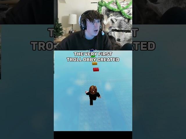 VERY First TROLL Obby Ever Made