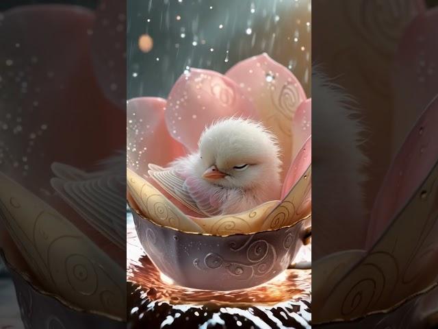 The Art of Napping: A Bird's Guide to Tea Time Slumber #ai #cartton