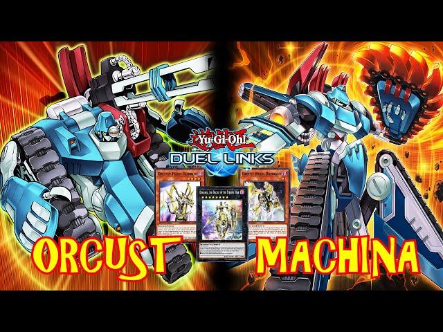 "ORCUST MACHINA DECK" DUEL LINKS TURBO DUEL REPLAY + DECKLIST [YU GI OH! DUEL LINKS]