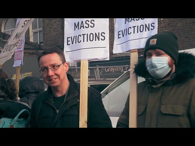 Anti Eviction Rathmines Protest
