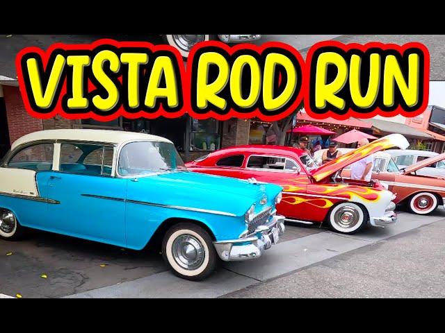 Vista Rod Run 2024 | BIG CAR SHOW | Vista, CA