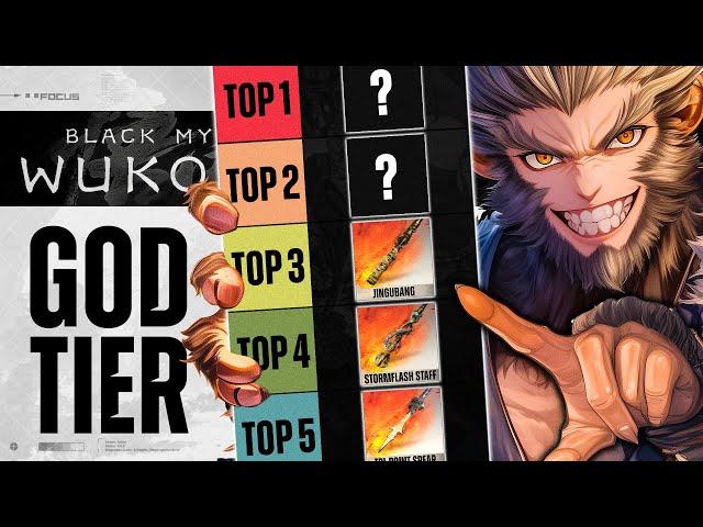 Top 12 GOD WEAPONS That YOU CAN'T MISS in Black Myth Wukong - BEST Staff, Staves